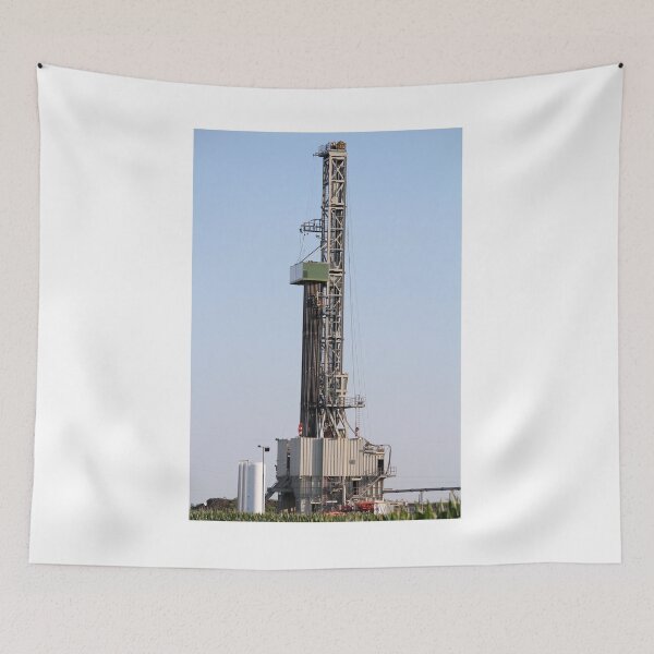 Item preview, oil drilling rig on field designed and sold by goceris.