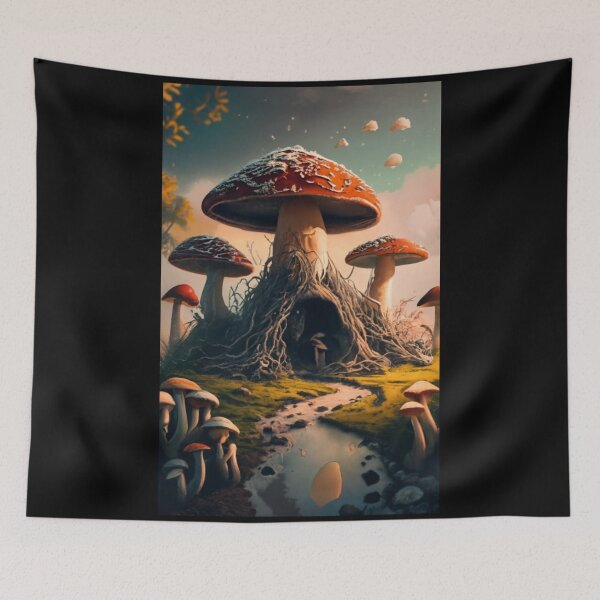 Aperçu de l'œuvre Monde souterrain des champignons créée et vendue par Beyond The Veil.