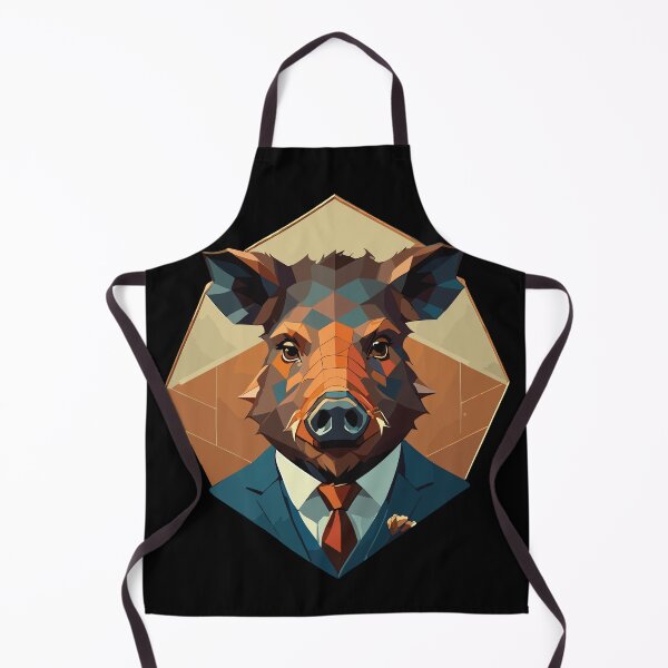 Item preview, A unique geometrical boar designed and sold by twisted-dot.