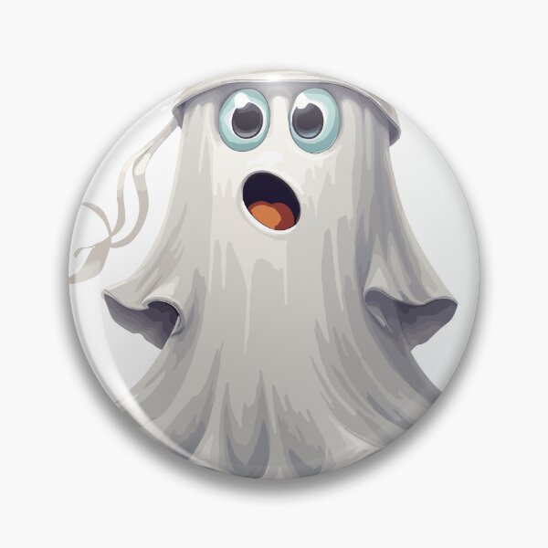 Artikelvorschau, Halloween süßer Cartoon-Geist weiß (Bild 8/16) entworfen und verkauft von DigitalArtify.