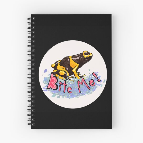 Item preview, Bite Me! Yellow-Banded Poison Dart Frog designed and sold by myamcd.