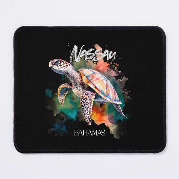 Item preview, Bahamas Seat Turtle Bahamian Flag Beach Great Shark Creek designed and sold by smartrocket.