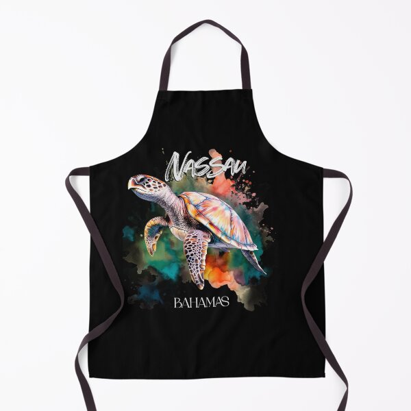 Item preview, Bahamas Seat Turtle Bahamian Flag Beach Great Shark Creek designed and sold by smartrocket.