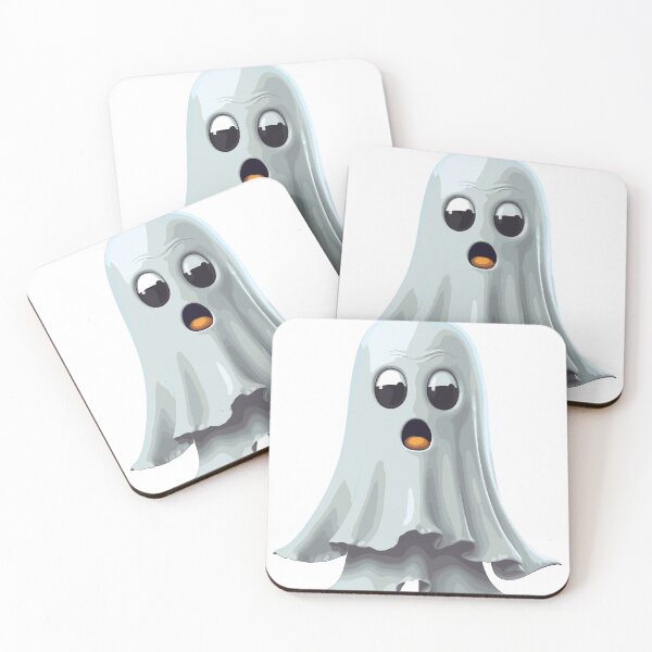 Item preview, Halloween Cute Cartoon Ghost White (Image 15/16) designed and sold by DigitalArtify.
