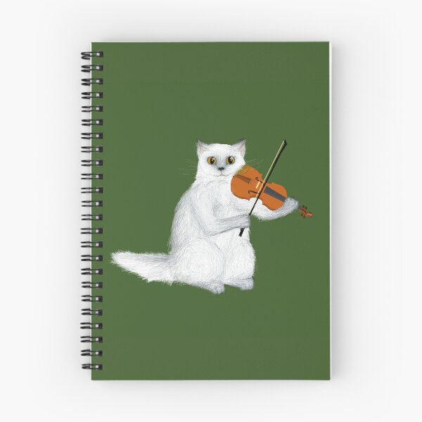 Artikelvorschau, Perserkatze spielt Geige entworfen und verkauft von eviolni.