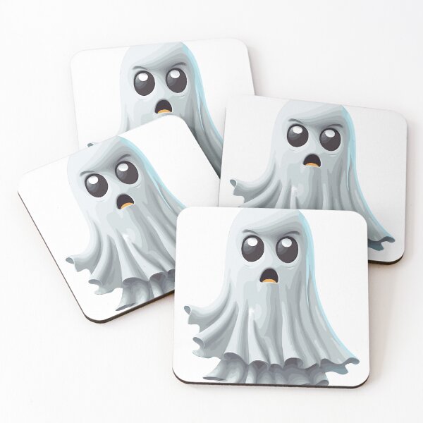 Item preview, Halloween Cute Cartoon Ghost White (Image 16/16) designed and sold by DigitalArtify.