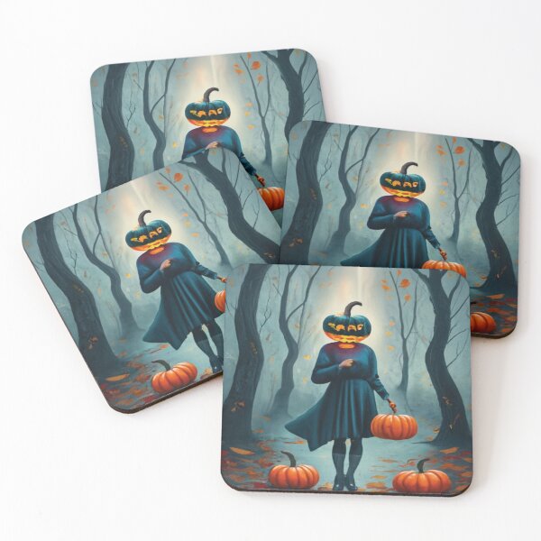 Item preview,  Scary woman with pumpkin designed and sold by LuckyFamily.