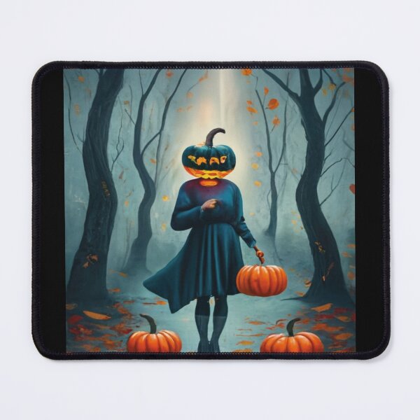 Item preview, Scary woman with pumpkin designed and sold by LuckyFamily.