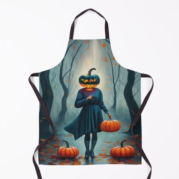Item preview, Scary woman with pumpkin designed and sold by LuckyFamily.
