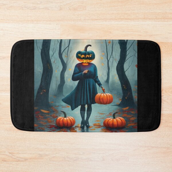 Item preview,  Scary woman with pumpkin designed and sold by LuckyFamily.