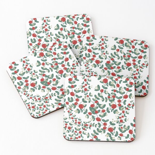 Item preview, December Warmer Vibes With Red Cherry: white  designed and sold by Asmaa Abdul-Azim.