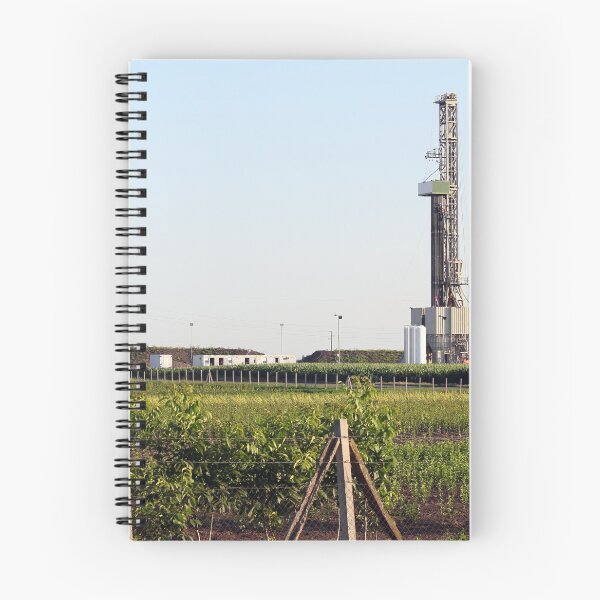Item preview, landscape with oil drilling rig designed and sold by goceris.