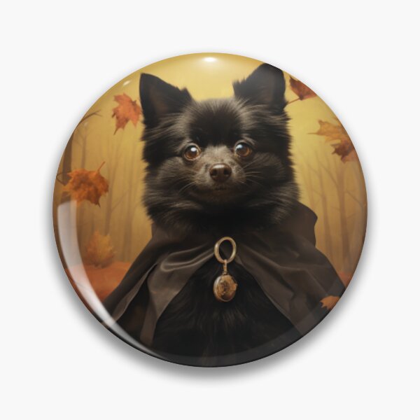 Item preview, Schipperke Dressed Up For Halloween designed and sold by ZenEverAI.