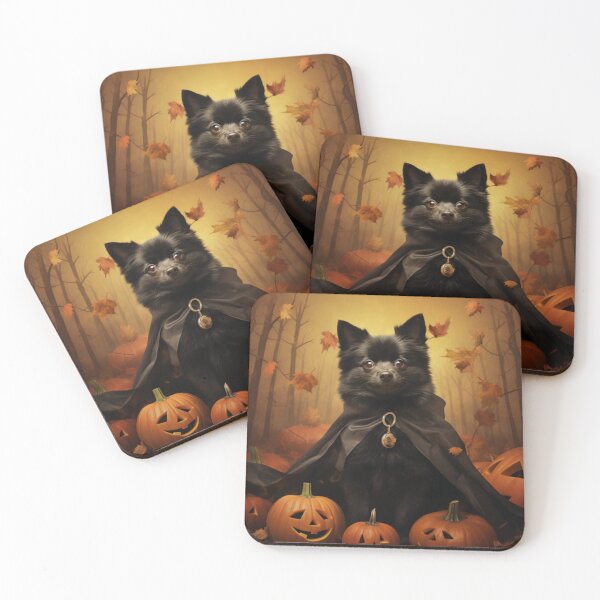 Item preview, Schipperke Dressed Up For Halloween designed and sold by ZenEverAI.