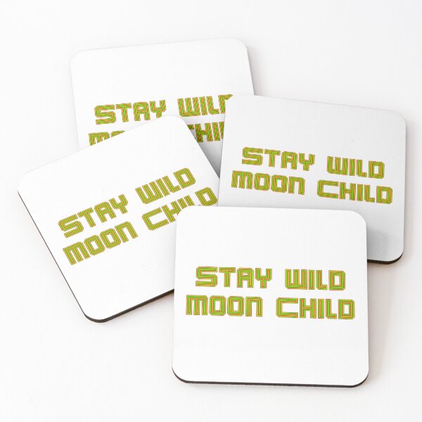 Item preview, Stay Wild Moon Child Green with Red designed and sold by SMoorey7.