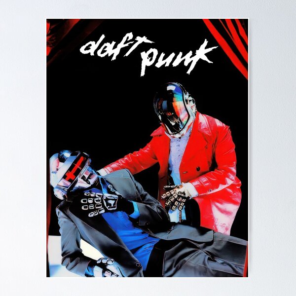 Daft Punk Give Life Back To Music Lyrics Poster Canvas –