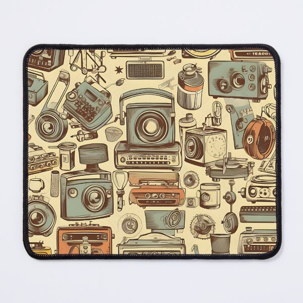 Item preview, Vintage antiques abstract art designed and sold by PatternedCharm.