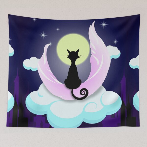 Item preview, Flying Black Cat designed and sold by NeroEG.