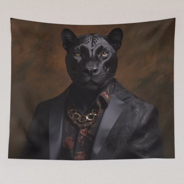 Item preview, Animal portrait with clothes (22) designed and sold by hhh-art.