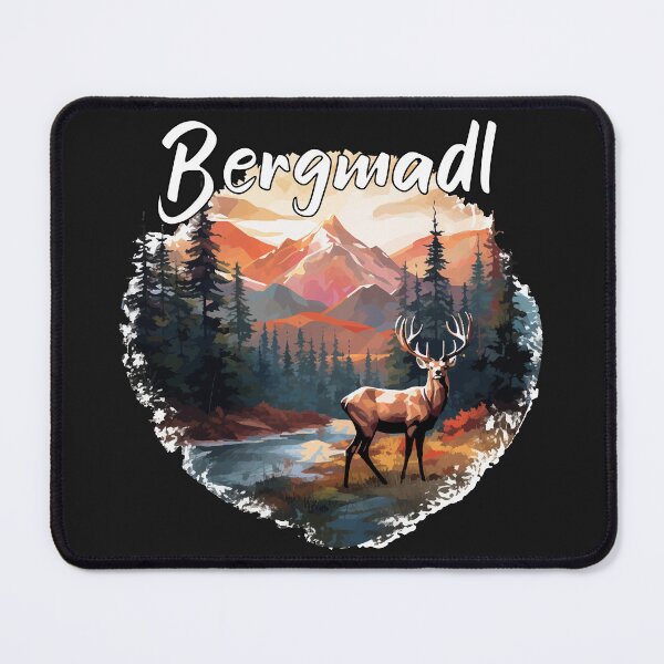Item preview, Bergmadl with deer spirit animal designed and sold by Andrea-Design.