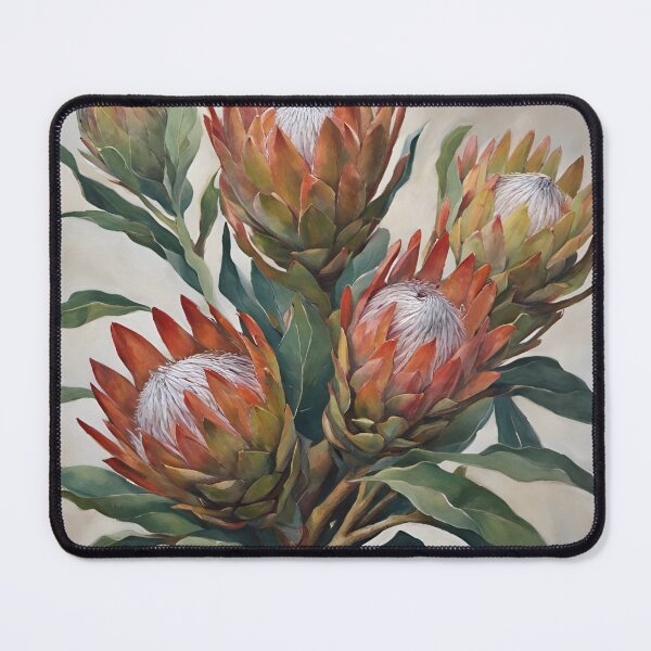 Item preview, South African Protea Flowers designed and sold by SirenSeventyOne.