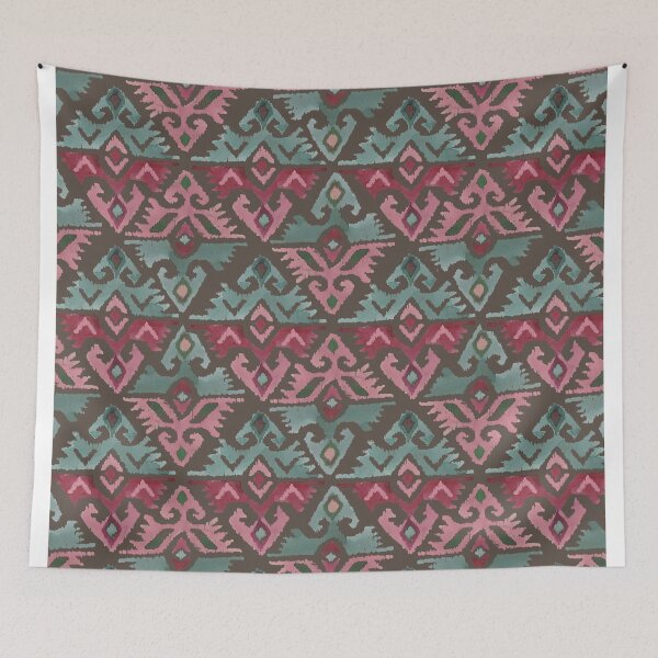 Item preview, Ethnic geometric carpet designed and sold by Alessandro Remo Mazzoni Remotextiles.