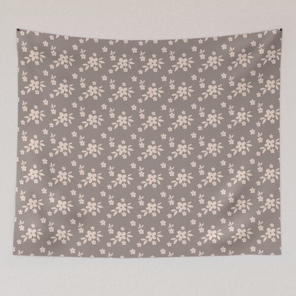 Item preview, Floral Pattern Beige Shades designed and sold by Bimbombam.