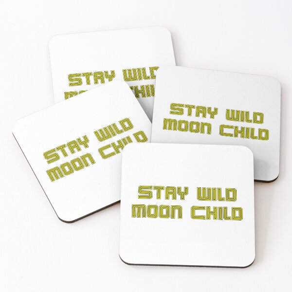 Item preview, Stay Wild Moon Child In Yellow and Black designed and sold by SMoorey7.