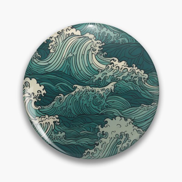 Item preview, Waves Pattern designed and sold by ZodiacKat.