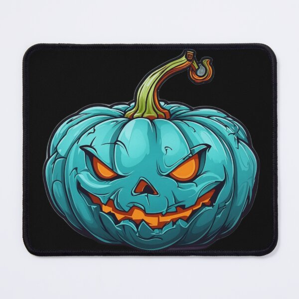Item preview, Teal Pumpkin Jack-O-Lantern designed and sold by alchemyaes.