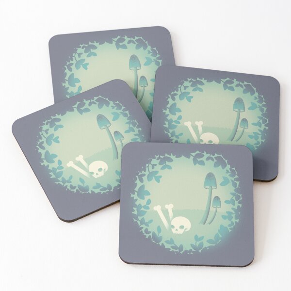 Item preview, Foreboding Forest - Mushroom Fantasy Art  designed and sold by TheFlowerKnight.