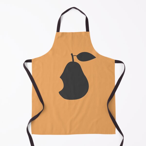 Item preview, bitten pear orange - ifruit designed and sold by ZiphGames.