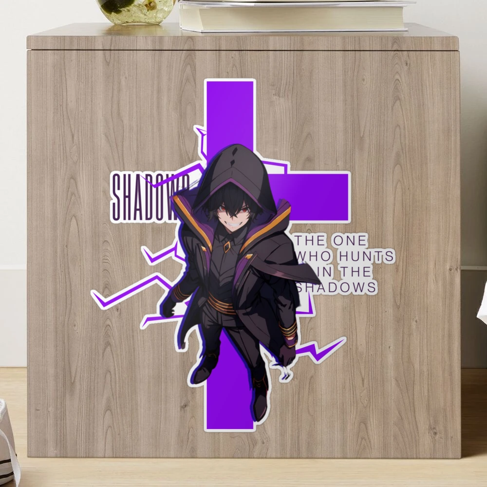 shadow , kage no jitsuryokusha ni naritakute , the eminence in shadow ,  anime arth Sticker for Sale by AnimeArth