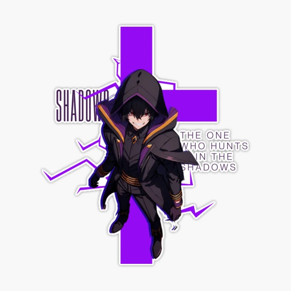 shadow , kage no jitsuryokusha ni naritakute ,the eminence in shadow , anime  arth Sticker for Sale by AnimeArth