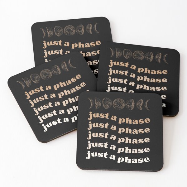Item preview, Just a Phase Moon Phases designed and sold by skullcap-prints.