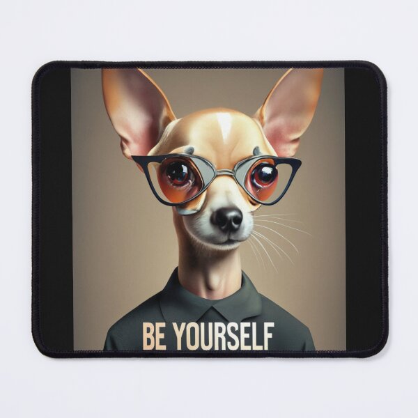Item preview, Charming and elegant chihuahua with glasses designed and sold by LuckyFamily.