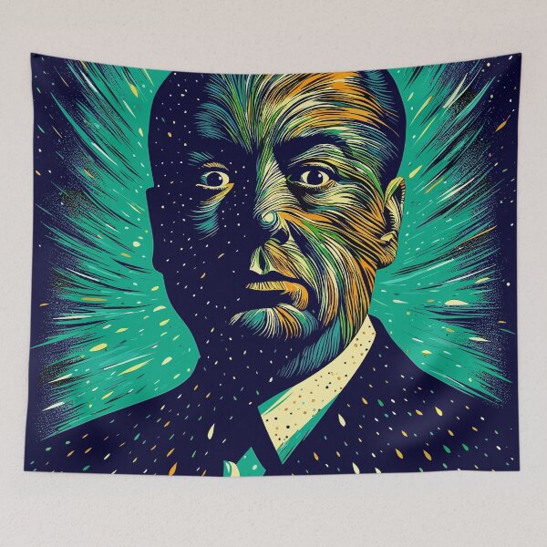 Item preview, Alfred Hitchcock designed and sold by TomFrontierArt.