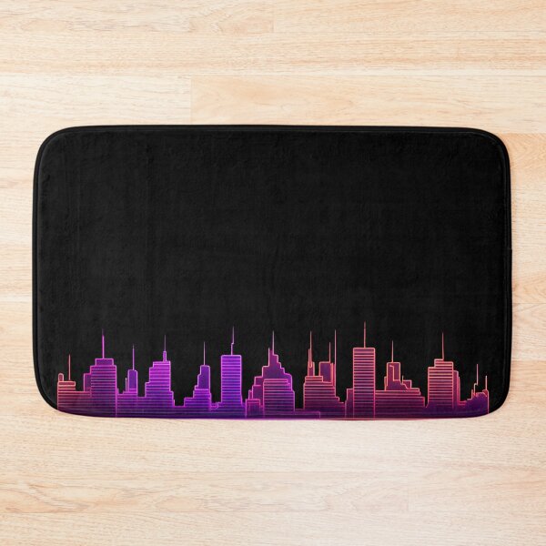Item preview, Neonpolis Skyline designed and sold by Hugmungus.