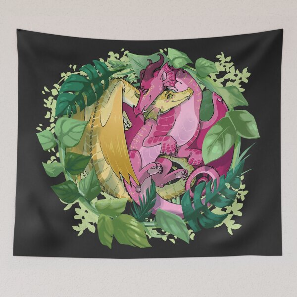 Item preview, Wings of Fire - Jambu and Pineapple designed and sold by Biohazardia.