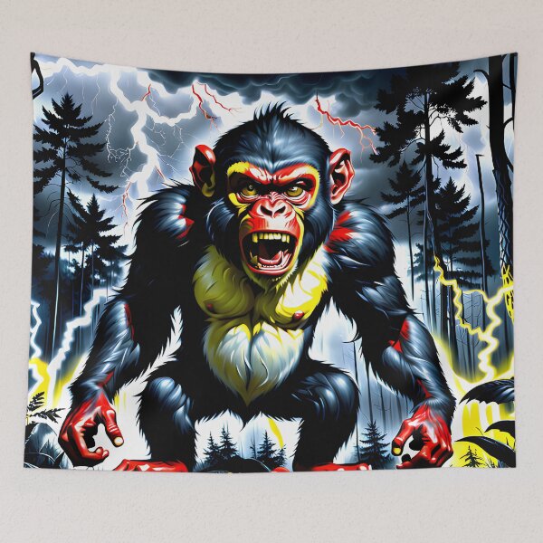 Item preview, Chinese horoscope - monkey designed and sold by ARabbitHole.