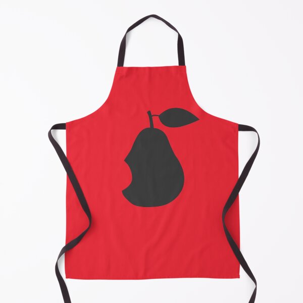 Item preview, bitten pear red - ifruit designed and sold by ZiphGames.