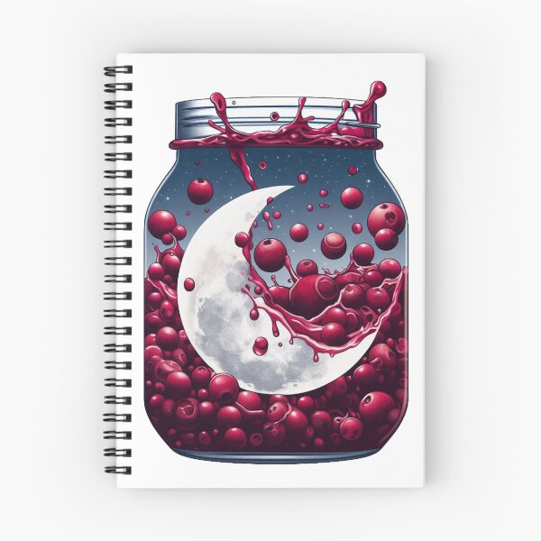 Item preview, Moon in cranberry juice, Abstract Illusionism designed and sold by ComputerContent.