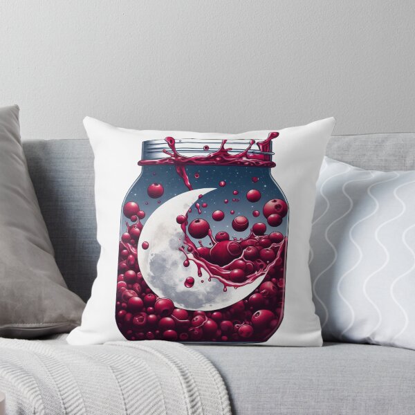 Item preview, Moon in cranberry juice, Abstract Illusionism designed and sold by ComputerContent.