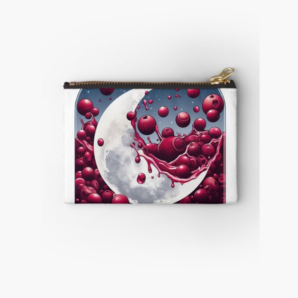 Item preview, Moon in cranberry juice, Abstract Illusionism designed and sold by ComputerContent.