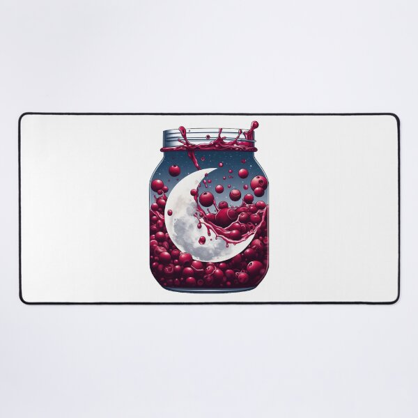 Item preview, Moon in cranberry juice, Abstract Illusionism designed and sold by ComputerContent.