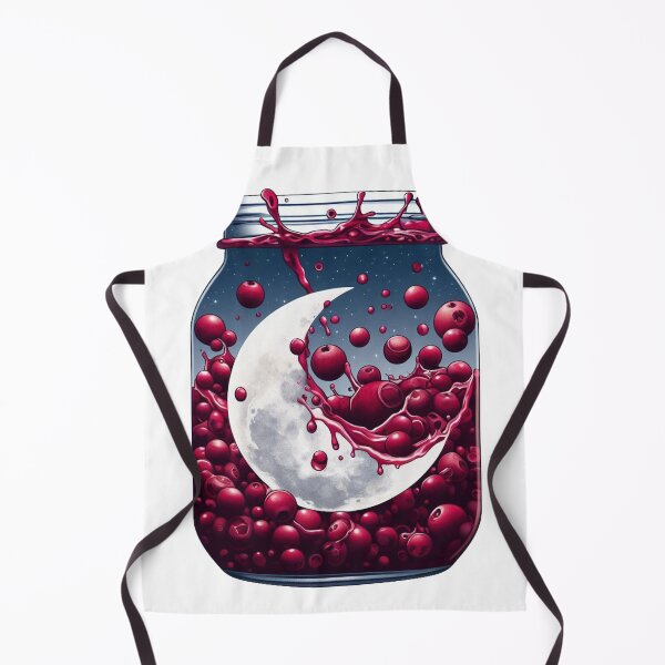 Item preview, Moon in cranberry juice, Abstract Illusionism designed and sold by ComputerContent.