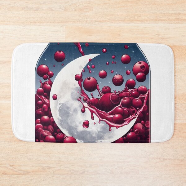 Item preview, Moon in cranberry juice, Abstract Illusionism designed and sold by ComputerContent.