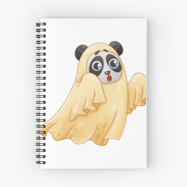 Item preview, Halloween ghost panda designed and sold by Folomkina-store.