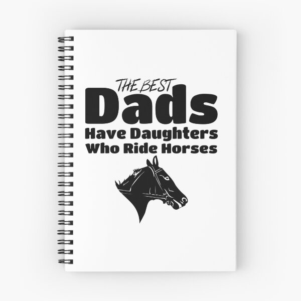 Item preview, The Best Dads Have Daughters Who Ride Horses  Pony Father's Day Riding Lovers  designed and sold by Stick-Artistry.