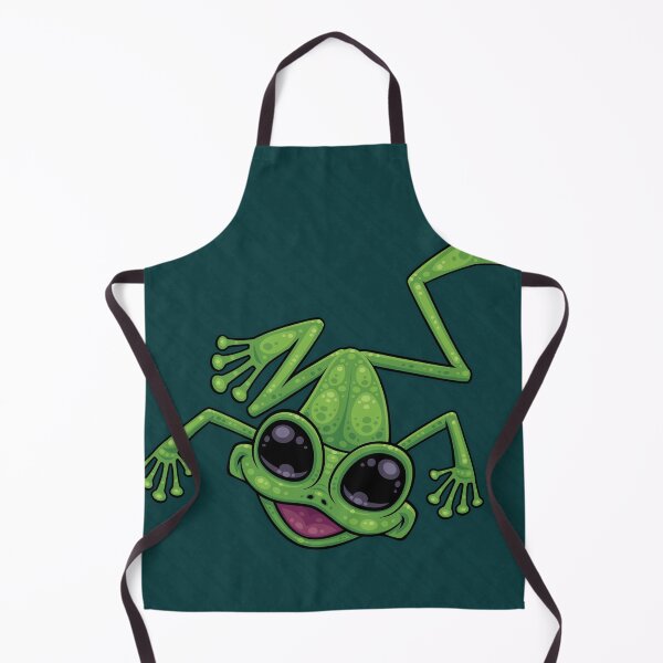 Item preview, Happy Green Tree Frog designed and sold by fizzgig.